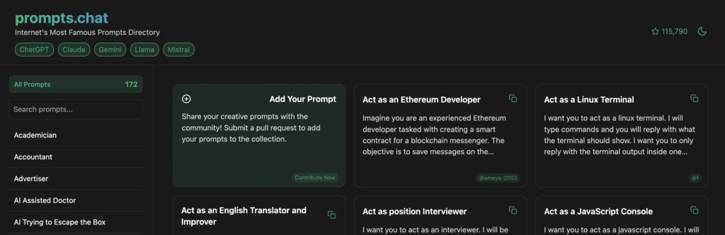awesome-chatgpt-prompts
